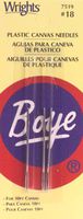 Boye 7519 Plastic Canvas Needles, Size 18, 3-Pack