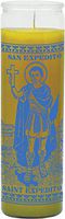 Indio Products St Expeditus Yellow Candle - Silkscreen 1 Color 7 Day
