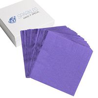 Sparkles Make It Special 50 pcs 2-Ply 5" inch Paper Napkins - Purple - Cocktail Drink Party Wedding Reception