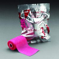 3M Scotchcast Plus Casting Tapes, Black, 2" x 4 Yd., 10 Rolls/Ca, 3M82002A