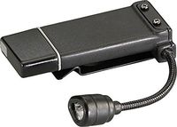 Streamlight 61125 ClipMate USB Rechargeable Clip-On Light with Black/White/Red LED - 70 Lumens