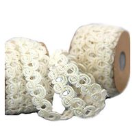 CENFRY 1PC Linen Band Decoration Accessories Flower DIY Gift Wrap Tags (Length in 11yards)