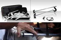 Sylvan Driveability Portable Handicap Driving Hand Controls with Carry Bag