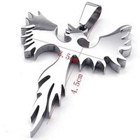 Jewelry Accessories Animal Phoenix Necklace Stainless Steel Personality Woman Cute For gift Pendant Jewerly Women Aesthetic Fashionable Womens Accessory