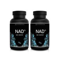 HPN NAD+ Booster - Nicotinamide Riboside Alternative (NAD3) Anti Aging NRF2 Activator, Superior to NADH - Natural Energy Supplement for Longevity & Cellular Health, 60 Caps, 2-Pack