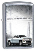 Zippo Lighter: Silverado Pickup Truck - Street Chrome 80661