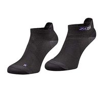 ZaTech no show compression socks (Black, X-Large)