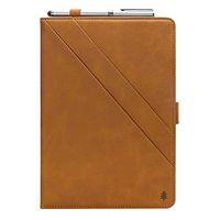 Air 9.7 iPad Cover, taStone Premium PU Leather Business Folio Cover Stand Case with Card Holder Auto Wake/Sleep Document Pocket Sleeve for 9.7 iPad Air/iPad Air 2,Light Brown