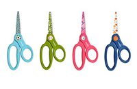 Westcott Kid's Sports Scissors Assortment, 5-Inch, Pointed, Color Varies, Case of 72 (500-67209)