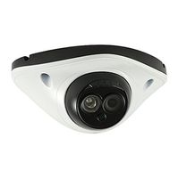 Linemak IR Dome Camera, 1/3" Sensor, 1200TVL, 3.6mm Lens, 1 LED Array, 82ft IR Distance, for DVR or Surveillance Systems.