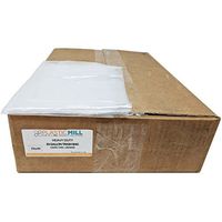 PlasticMill 33 Gallon Garbage Bags: Clear, 2 MIL, 33x39, 100 Bags.