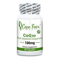 Cape Fear Naturals CoQ10 (Coenzyme Q10), 100mg, 60 Capsules