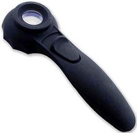 HAWK 6-1/4 Inch Black Jeweler's LED Magnifier With 30X Power And 20MM Lens - MG2720L