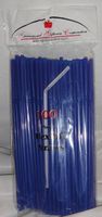 IGC 500 Straws - Flex/Flexible Drinking Straws - Luau - Wedding - Party - Royal Blue - 500 Flexible Straws (5 Packs x 100 Straws)