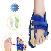 JSVM Bunion Corrector Toe Straightener – Bunion Brace for Big Toes or Tailors Bunions. Ideal Hallux Valgus Orthopedic Brace & Toe Separator for Women and Men,LeftS