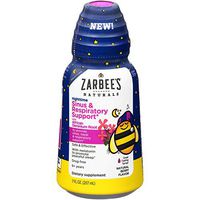 Zarbee's Naturals Children's Sinus & Respiratory Support Liquid with Geranium & Bioflavonoids, Night, 7 Ounce