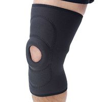 Scott Specialties D3 Sleeve with Oval and Buttress, 2X-Large, Knee Brace for Sprains, Strains, Twists, Other Knee Injuries, Ideal for Athletes, Basketball, Football, Soccer, More, Leg Support