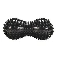 WINOMO Peanut Physio Ball Foot Massage Roller Ball for Foot Arch Pain Relief (Black)