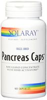 Solaray Pancreas Caps Supplement, 375 mg, 60 Count