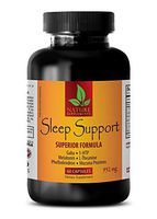 Sleeping Pills for Women - Sleep Support Superior Formula 952 Mg - 5-htp and melatonin - 1 Bottle (60 Capsules)