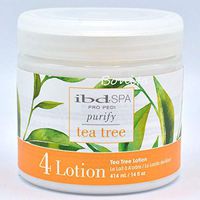IBS Spa Pro Pedi Tea Tree Purify Spa Massage Lotion 14 oz