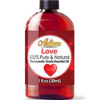 Artizen Love Blend Essential Oil (100% Pure & Natural - UNDILUTED) Therapeutic Grade - Huge 1oz Bottle - Blended W/Clary Sage, Rose Geranium, Patchouli, Sweet Orange & Ylang Ylang