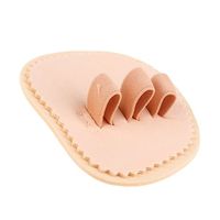 dailymall Toe Concealer Eva Cotton Straightener Left/Right Soft Support Pad - Three Toe (Left)