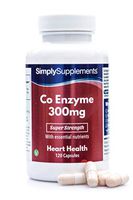 Coenzyme Q10 100mg Capsules | 180 Capsules = Up to Six Month Supply | Helps to Reduce Tiredness & Fatigue | Suitable for Vegetarians | Fish & Wheat Free | Manufactured in The UK