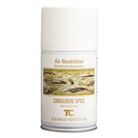 Rubbermaid Commercial Microburst 3000 Air Freshener Refill, Cinnamon Spice, 6 oz Aerosol, 12/Carton