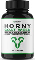 Havasu Nutrition Horny Goat Weed with Ginseng Maca Root for Men and Women - Supports Energy, Stamina, and Performance Boost - 1000mg Herbal Supplements - 60 Capsules