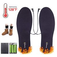 Dr.warm Thermal Soles Battery Operated Heated Shoes Insoles for Men and Women Winter Hunting Boots Shoes Sneaker Ice Fishing Hiking Camping
