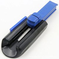 GHRMB Manual Cigarette Tobacco Injector Rolling Machine Single Tube Filling Roller Maker Smoking (Blue)