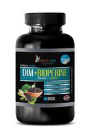 Estrogen Blocker for Men and Lose Weight - Immune System Health - DIM + BIOPERINE Estrogen Blocker for Men and Women - dim diindolylmethane Supplement - 1 Bottle 60 Vegetable Capsules