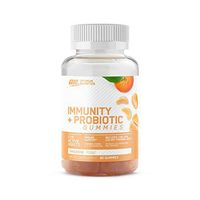 Optimum Nutrition Immunity & Probiotic Gummies, Vitamin C and Zinc for Immune Support and Supports A Healthy Immune System for Men & Women, 30 Servings, 60 Count