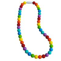 Munchables Rainbow Sensory Chew Necklace (No Knots)