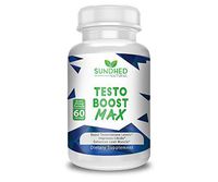 Sundhed Natural Testo Boost Max (60 Caps) - Natural Testosterone Booster for Men – Fortified Testosterone Supplements That Work