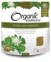 Organic Traditions Stevia Leaf Powder, 3.5 oz (100 g)