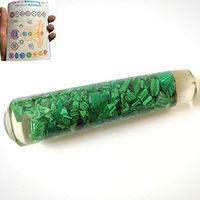 Sale !! New Orgone Malachite Rounded End Smooth Massage Wand, Handmade, Quartz Crystal Massage Tool, Massage Wand for Acupuncture Therapy, Stick Point Treatment for Chakra Balancing, Chakra Healing.