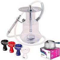 ODUMAN N4 + IGNIS + BOWL Stainless Steel Hookah Shisha Nargile Better Than Khalil MAMOON STARBUZZ AL FAKHER (ODUMAN N4 + IGNIS + BOWL)