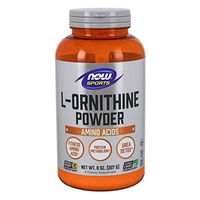 NOW Sports Nutrition, L- Ornithine Powder, Protein Metabloism* and Urea Detox*, Amino Acids, 8-Ounce
