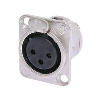 Neutrik NC3FDL-1 Female XLR Panel Connector