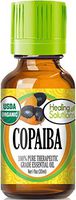Organic Copaiba Essential Oil (100% Pure - USDA Certified Organic) Best Therapeutic Grade Essential Oil - 30ml