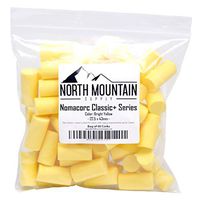 North Mountain Supply Synthetic Nomacorc Classic Series Corks 22.5 x 43mm- Bag of 60 (Bright Yellow)