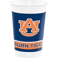 Auburn University Plastic Cups, 24 ct