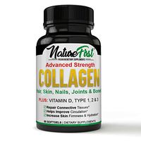 Revolutionary Advanced Joint Formula - Hair, Skin and Nails, Collagen Type 1, 2 & 3 Helps Promote Youthful Hydrated Skin, Reducing Fine Lines, Strengthen Bones & Joints