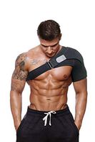 Shoulder Brace with Pressure Pad for Hot or Cold Pack, Light, Breathable Neoprene, Shoulder Support and Stability for Rotator Cuff, Dislocated AC Joint, Shoulder Pain, Adjustable Shoulder Compression