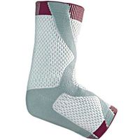 FLA Orthopedics Prolite 3D Left Ankle Support Braces, White/Gray, Medium