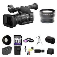 Sony HXR-NX3 NXCAM Professional Handheld Camcorder HXRNX3 72MM High Definition 2.2X Telephoto Lens