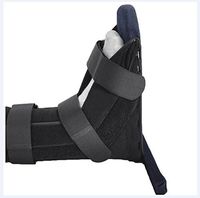 Effortsmy Pressure-Relieving Heel Protector - Elderly Hip Joint Non-Slip Foots Fixator Anti-Spin Shoes for Adults and Children - Black, 1 Pairs, b, m