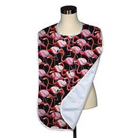Animal Collection Adult Bib - Covered with Care Assorted Prints Available! (Flamingo Flock)